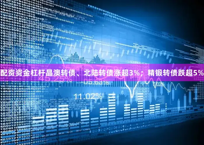 配资资金杠杆晶澳转债、北陆转债涨超3%；精锻转债跌超5%