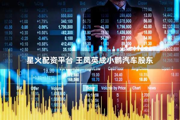 星火配资平台 王凤英成小鹏汽车股东