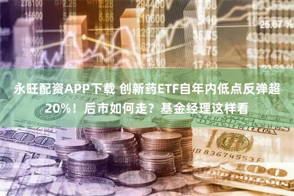 永旺配资APP下载 创新药ETF自年内低点反弹超20%！后市如何走？基金经理这样看